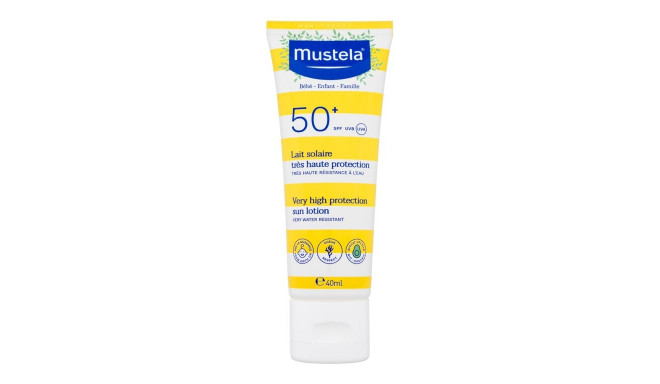 Mustela Bébé Family Very High Protection Sun Lotion (40ml)