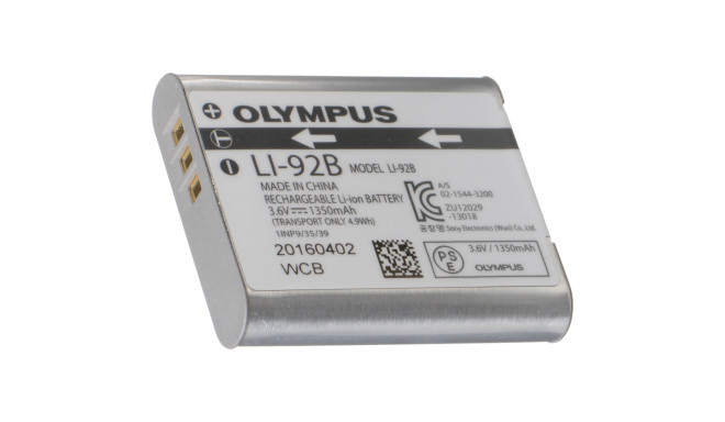 Olympus LI-92B Lithium Ion Rechargeable Battery