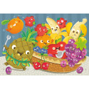 Ravensburger pusle 2x24 tk Värsked puu-ja juurviljad