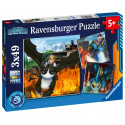 Ravensburger pusle 3x49 Kuidas treenida oma draakonit