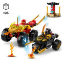 LEGO Ninjago Kai ja Rasi auto- ja mootorrattalahing