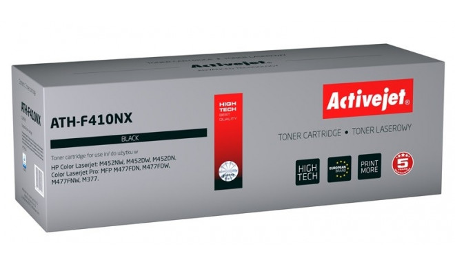 Activejet ATH-F410NX Toner (replacement for HP 410X CF410X; Supreme; 6,500 pages; black)