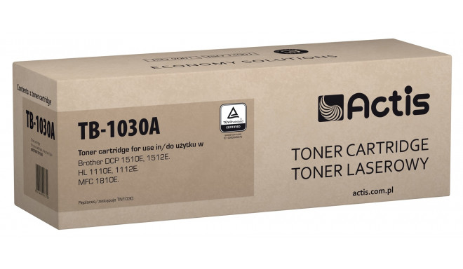 Actis TB-1030A tooner (asendus Brother TN-1030; TN1030; standard; 1000 lehte; must)
