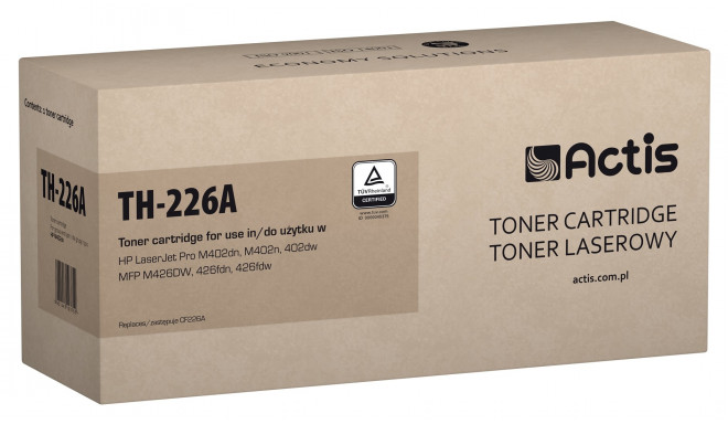 Actis TH-226A Toner (replacement for HP 226A CF226A; Standard; 3100 pages; black)