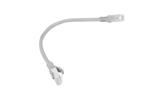 Lanberg PCU5-10CC-0025-S networking cable Grey 0.25 m Cat5e U/UTP (UTP)