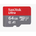 SanDisk memory card microSDXC 64GB UHS-I Class 10 (SDSQUAB-064G-GN6MA)