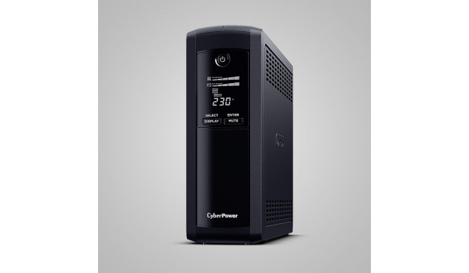 CyberPower Tracer III VP1600ELCD-FR uninterruptible power supply (UPS) Line-Interactive 1.6 kVA 900 