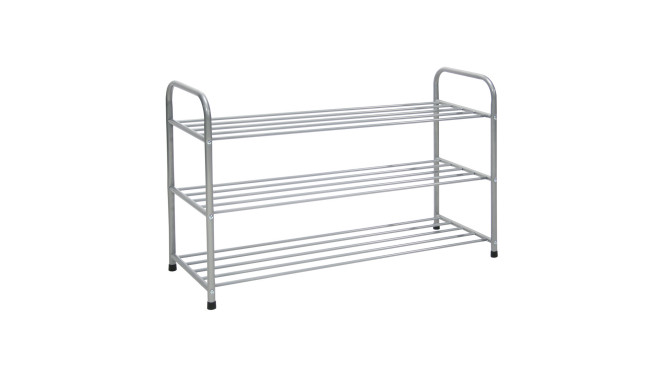 Shoe rack BENITO silver