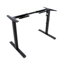 Table leg ERGO OPTIMAL with 1 motor, black