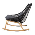 Rocking chair HELSINKI black