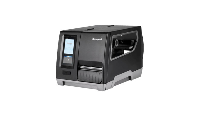 Honeywell PM45C, short door, 8 dots/mm (203 dpi), peeler, disp., USB, USB Host, RS232, Ethernet