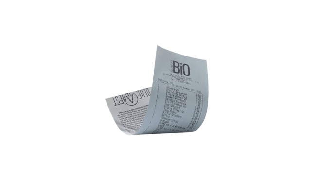 Receipt rolls Blue4est, Receipt roll, 80 mm, 80 m, longlife, light blue (20 tk.)