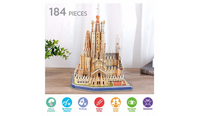CUBICFUN 3D puzzle NatGeo Sagrada Familia