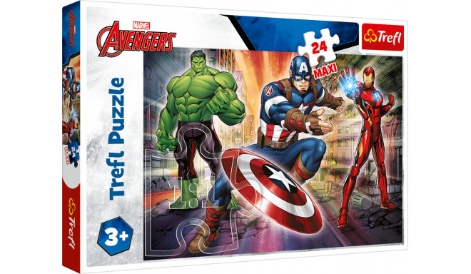 TREFL AVENGERS Maxi Pusle Tasujad, 24 osa
