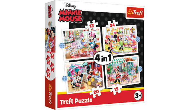 TREFL DISNEY Puslede komplekt, 4 tk, Minni-Hiir