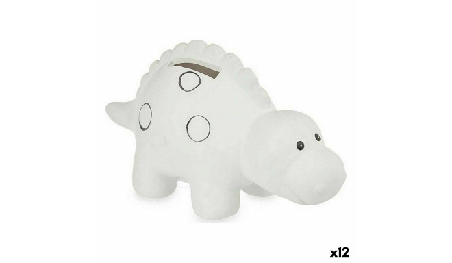 Paint Your Own Money Box Pincello BS1949 BS1949 Ceramic Dinosaur 6,5 x 8,7 x 16 cm 15,7 x 8,5 x 6 cm