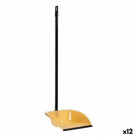 Prügikühvel Kokkupandav Kreemikas PVC Metall 28,5 x 87,5 x 31 cm (12 Ühikut)