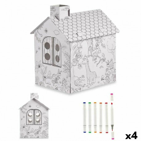 Paper Craft games Pincello CV20973 CV20973 House (4 Units)
