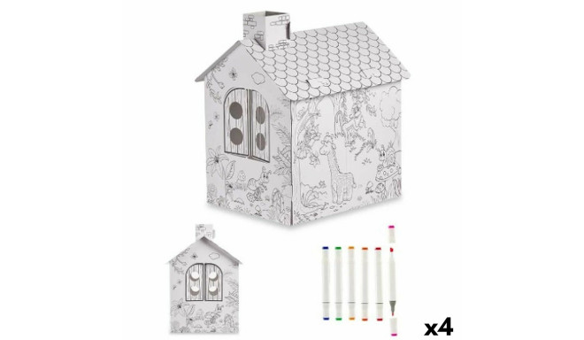 Paper Craft games Pincello CV20973 CV20973 House (4 Units)
