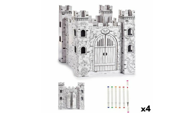 Paper Craft games Pincello CV20983 CV20983 Castle (4 Units)