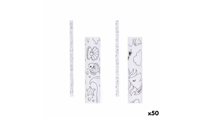 Gift Wrap 70 x 150 cm White (50 Units)