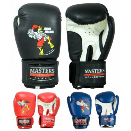 Masters Collection Rpu-Mjc Jr Boxing Gloves 01255-02-8 (czerwony+8 oz)
