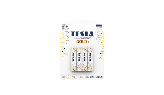TESLA Batteries AAA Gold+  R03/1.5V 4pcs