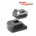 A charger for a 40 V "Ikra" battery