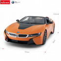 BMW i8 1:12 2.4GHz RTR (AA batteries powered) - orange