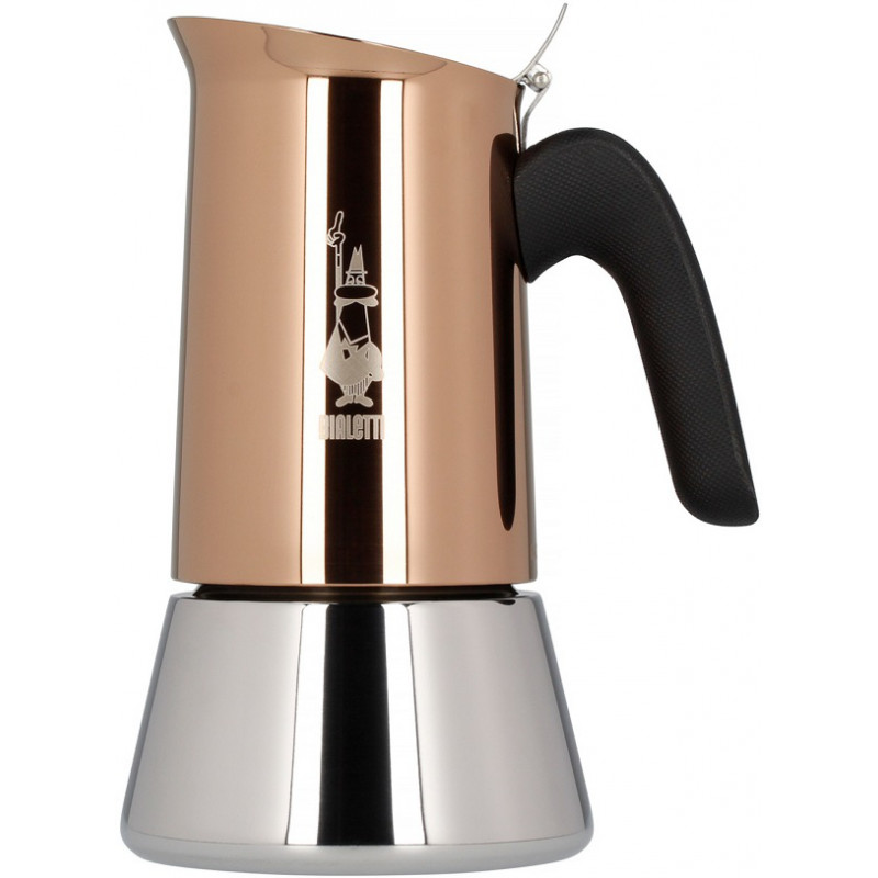 Bialetti Venus Induction Stove-top Coffee Maker, Copper