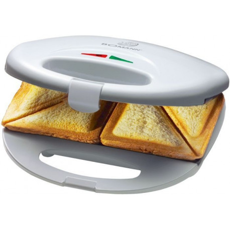 Sandwichmaker Bomann, white