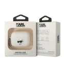 Original case KARL LAGERFELD KLAP2RUNCHH for Apple Airpods Pro 2 (3D Sil NFT Choupette / white)