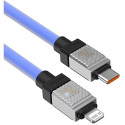 BASEUS cabel Type C to Apple Lightning 8-pin CoolPlay Fast Charging 20W 2m blue CAKW000103