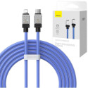 BASEUS cabel Type C to Apple Lightning 8-pin CoolPlay Fast Charging 20W 2m blue CAKW000103