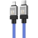 BASEUS cabel Type C to Apple Lightning 8-pin CoolPlay Fast Charging 20W 2m blue CAKW000103