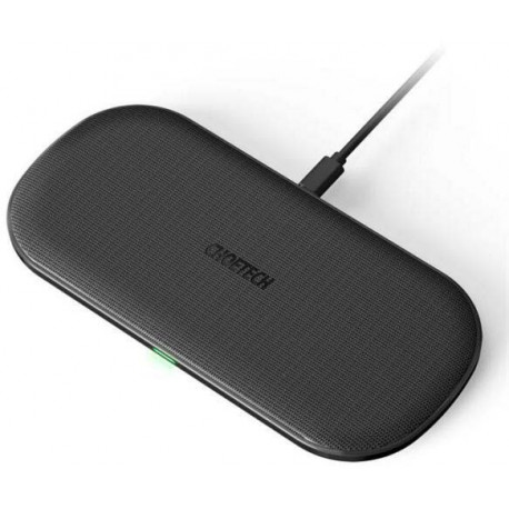 Choetech wireless charger T535-S Dual 2in1 Qi 15W, black