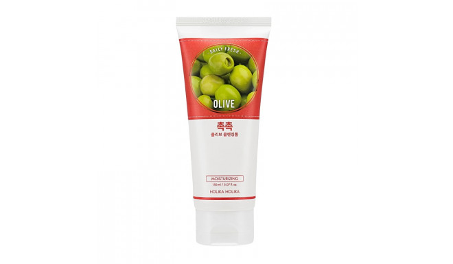 Holika Holika Увлажняющая очищающая пенка Daily Fresh Olive Cleansing Foam 150 ml