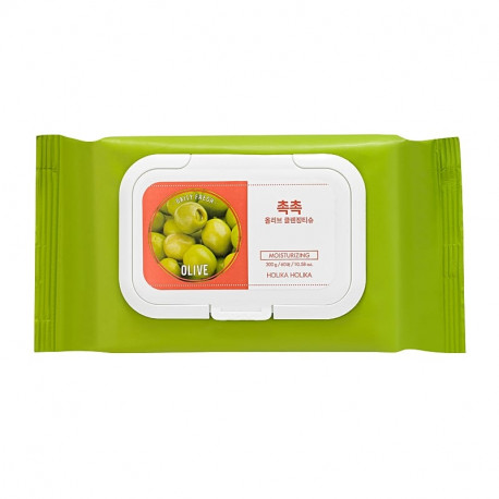 Holika Holika Niisked puhastuslapid Daily Fresh Olive Cleansing Tissue