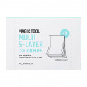 Holika Holika Многослойные хлопковые салфетки Magic Tool Multi (5-Layer) Cotton Puff 80 шт