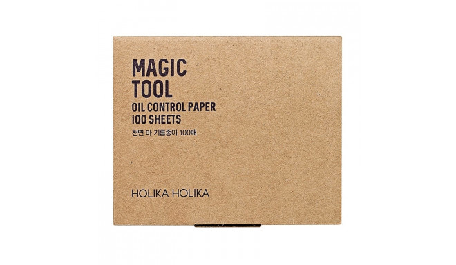 Holika Holika Бумага для удаления жирного блеска Magic Tool Oil Control Paper 100 шт