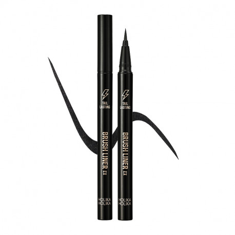 Holika Holika Silmalainer Tail Lasting Brush Liner EX 01 Real Black