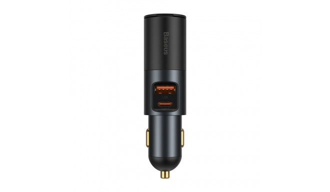 Baseus Share Together USB / USB Type C / cigarette lighter socket car charger 120W Quick Charge Powe