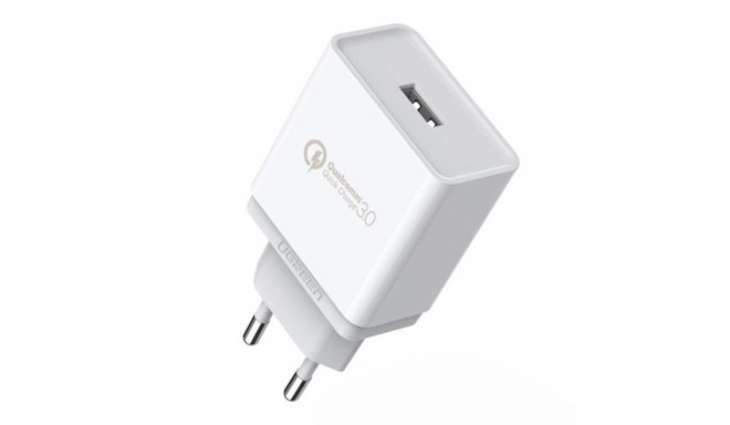 Ugreen CD122 Quick Charge 3.0 18W 3A USB Fast Charger White (10133)