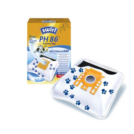 Tolmukotid Swirl MicroPor PET S-bag, 4+1