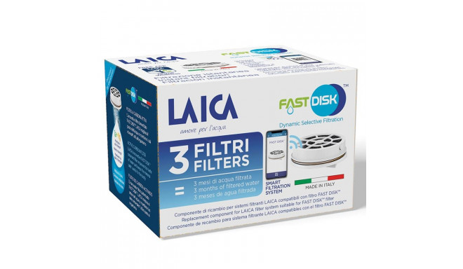 Veefilter Fast Disk 3-pakk, Laica