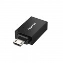 Hama USB OTG, USB - Micro USB, must - Adapter