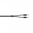 Avinity Loudspeaker Cable, 2 x 2,5mm², 3 m, must/hall - Kõlarikaabel