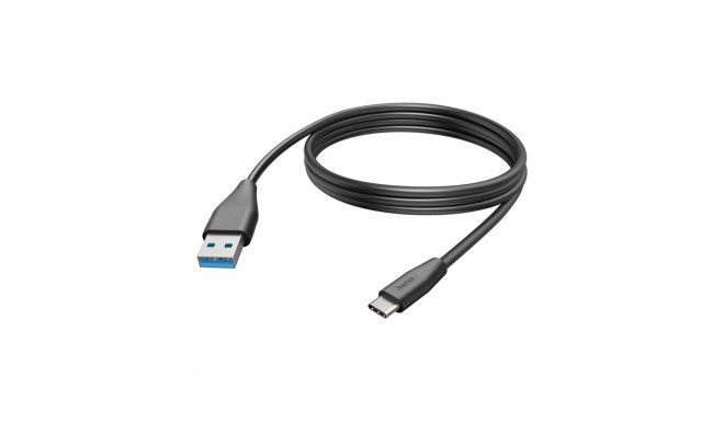 Kaabel Hama USB-C to USB-A, USB 2.0 3m, must