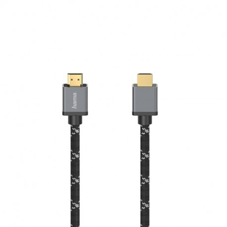 Cable Hama HDMI™ 2.1 gold-pl. 5m
