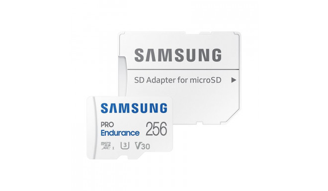 Mäluk. Samsung Micro SDHC 256GB PRO Endurance